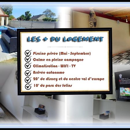 15Min De Disney, Dependance Et Piscine Privee A La Campagne Crevecoeur-en Brie Εξωτερικό φωτογραφία